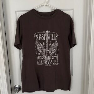 Nashville Music City Graphic T-Shirt
